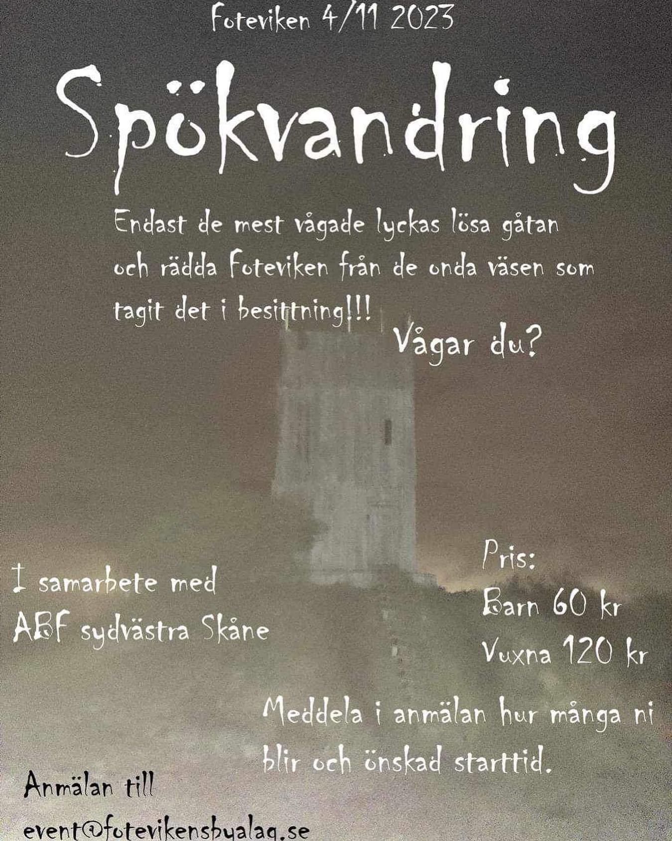 Spökvandring på Fotevikens Vikingamuseum - Goda Livet på Landet