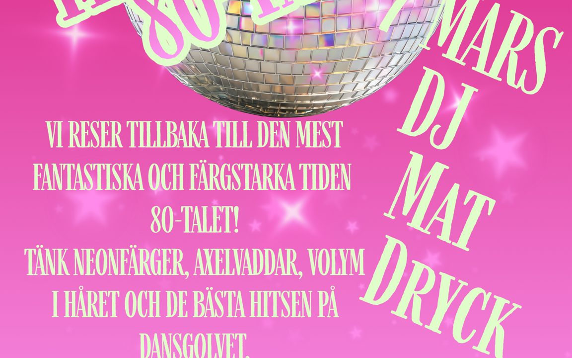 80-talsfest hos Anita på Gästis i Anderslöv
